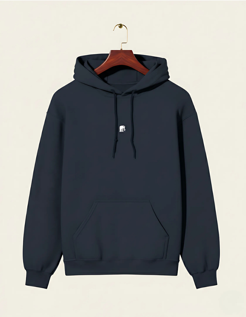 अरSA SOIL EMBROIDED HOODED COCOON