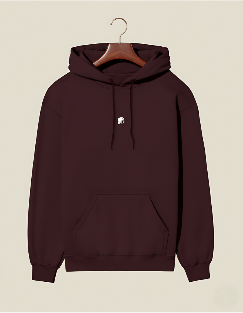 अरSA SOIL EMBROIDED HOODED COCOON